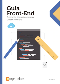 Livro sobre Front-End da Alura books